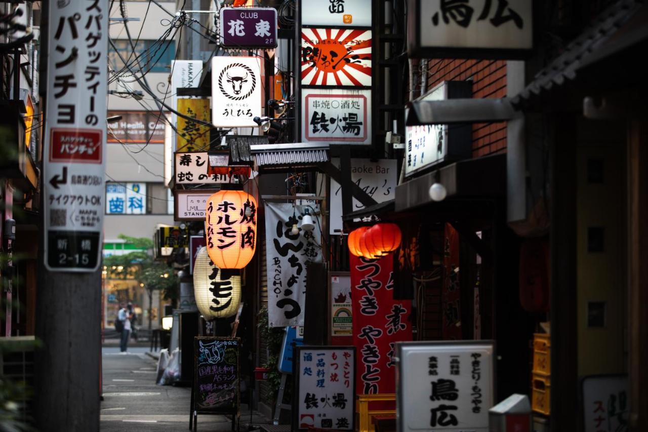 Lof Hotel Shimbashi Tokio Buitenkant foto