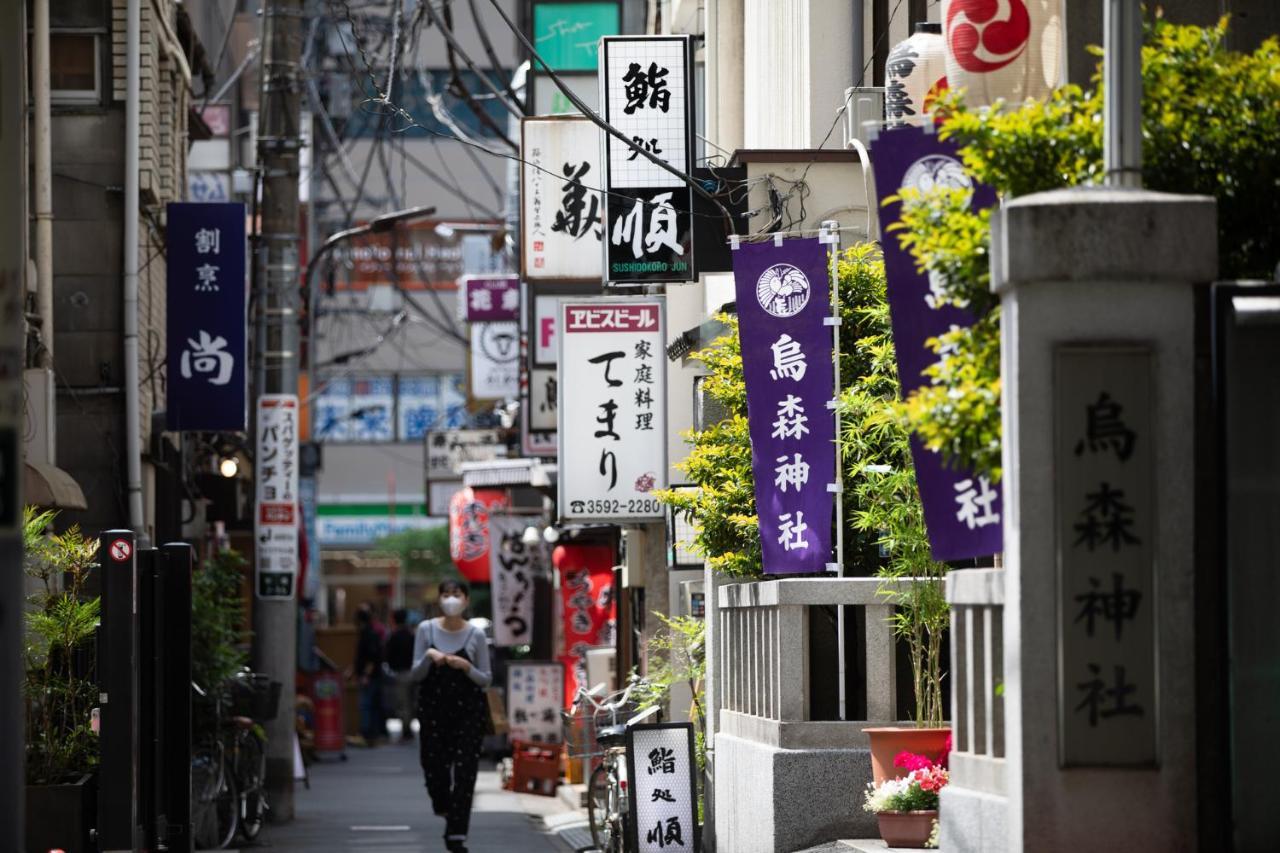 Lof Hotel Shimbashi Tokio Buitenkant foto