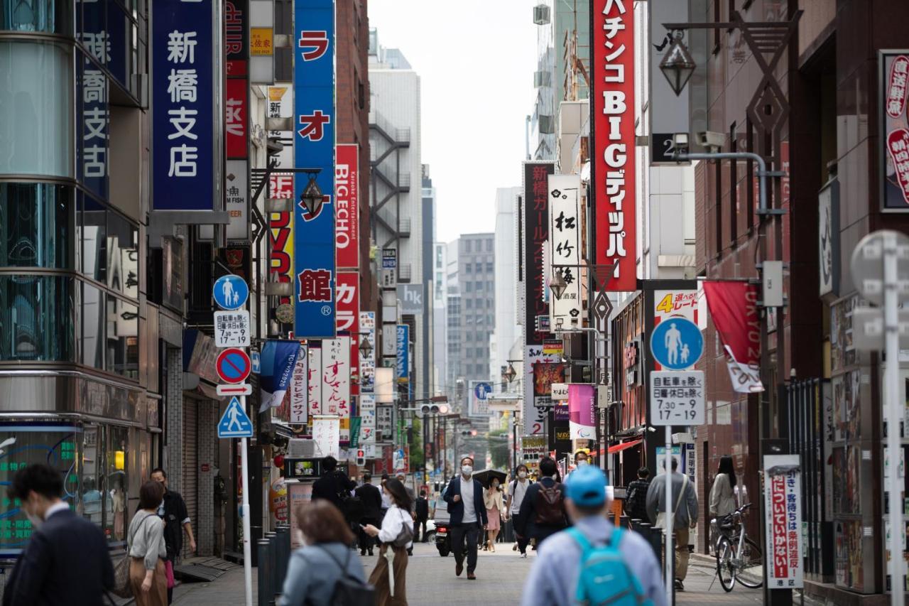 Lof Hotel Shimbashi Tokio Buitenkant foto